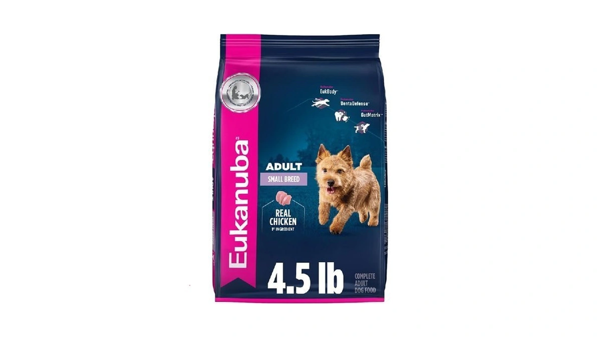 Eukanuba Adult Small Breed Dry Dog Food, 4.5 Lb Bag