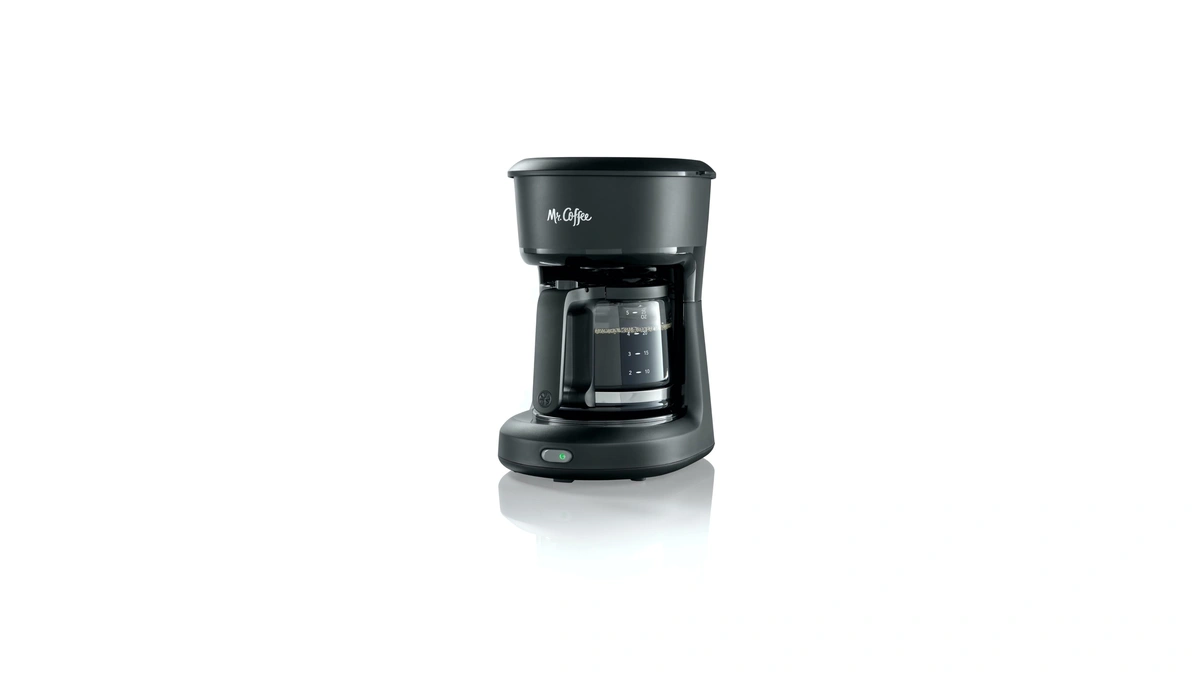 Mr. Coffee® 5-cup Mini Brew Switch Coffee Maker, Black