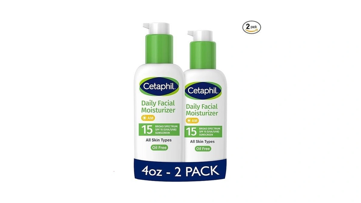 Cetaphil Daily Facial Moisturizer Spf 15, 4 Fl Oz, Gentle