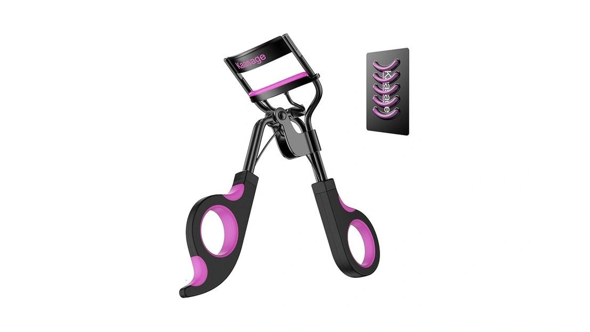 Kaasage Eyelash Curler With Pads, Lash Curler With 5 Extra