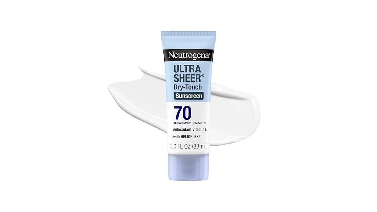 Neutrogena Ultra Sheer Dry Touch Sunscreen Lotion Spf 70 Broad