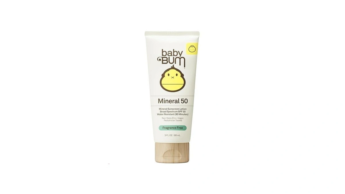 Baby Bum Spf 50 Sunscreen Lotion - Mineral Uva/uvb Face