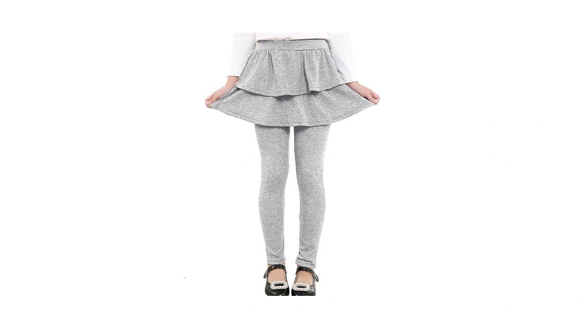 Rieket Girls School Uniform Pants Warm Stretchy Athletic Leggings With