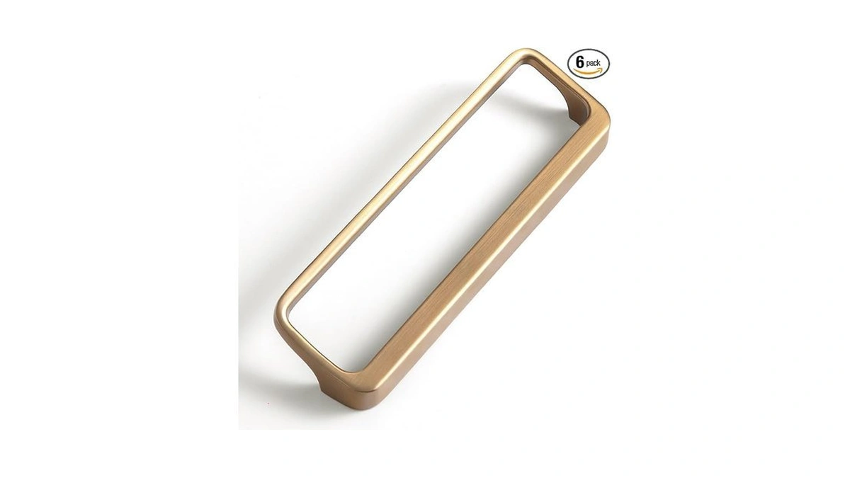 Goo-ki Champagne Bronze Cabinet Pulls With Hole Center 5''(128mm),modern Zinc
