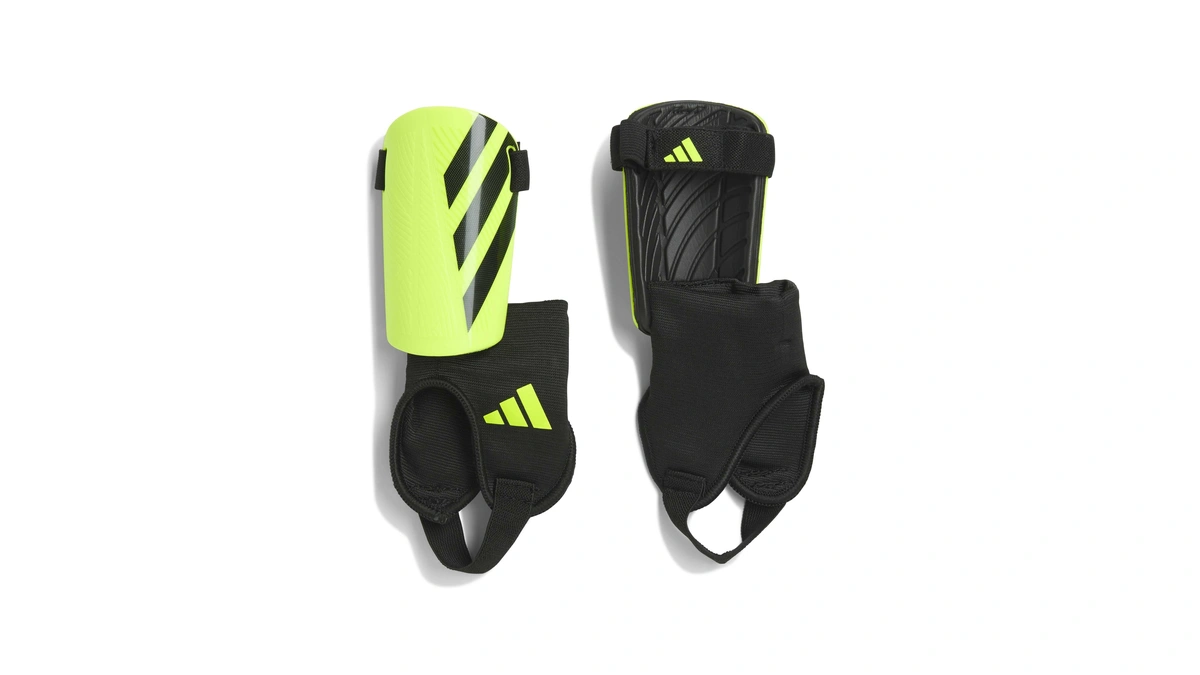 Adidas Unisex-kids Tiro Match Shin Guards, Lucid Lemon/black, Medium