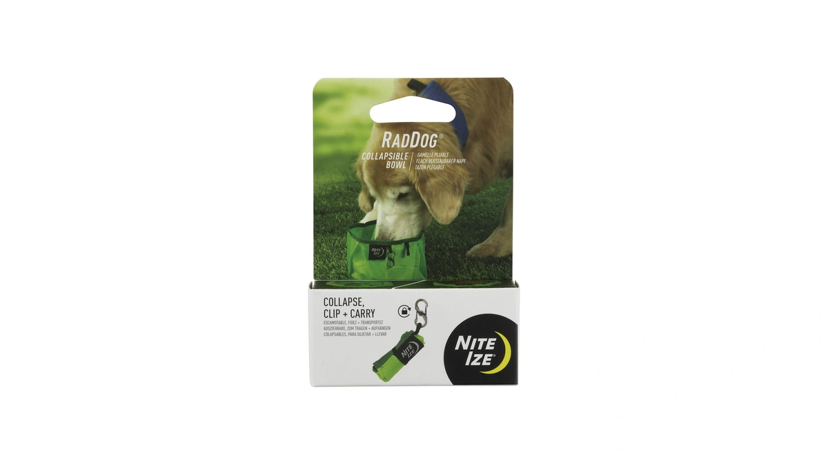 Nite Ize Raddog Collapsible Dog Bowl, Lightweight Food And Water