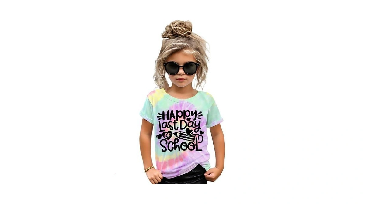 Gliglittr Happy Last Day Of School Shirt Kids Boys Girls