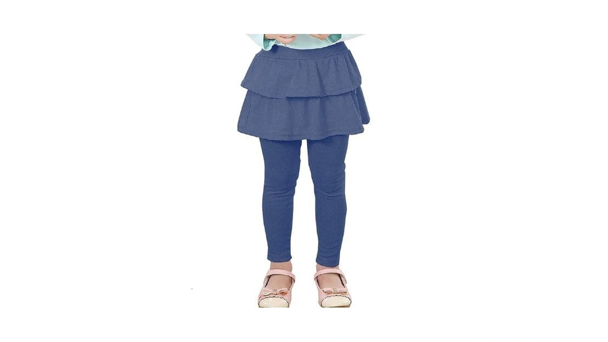 Rieket Girls School Uniform Pants Warm Stretchy Athletic Leggings With