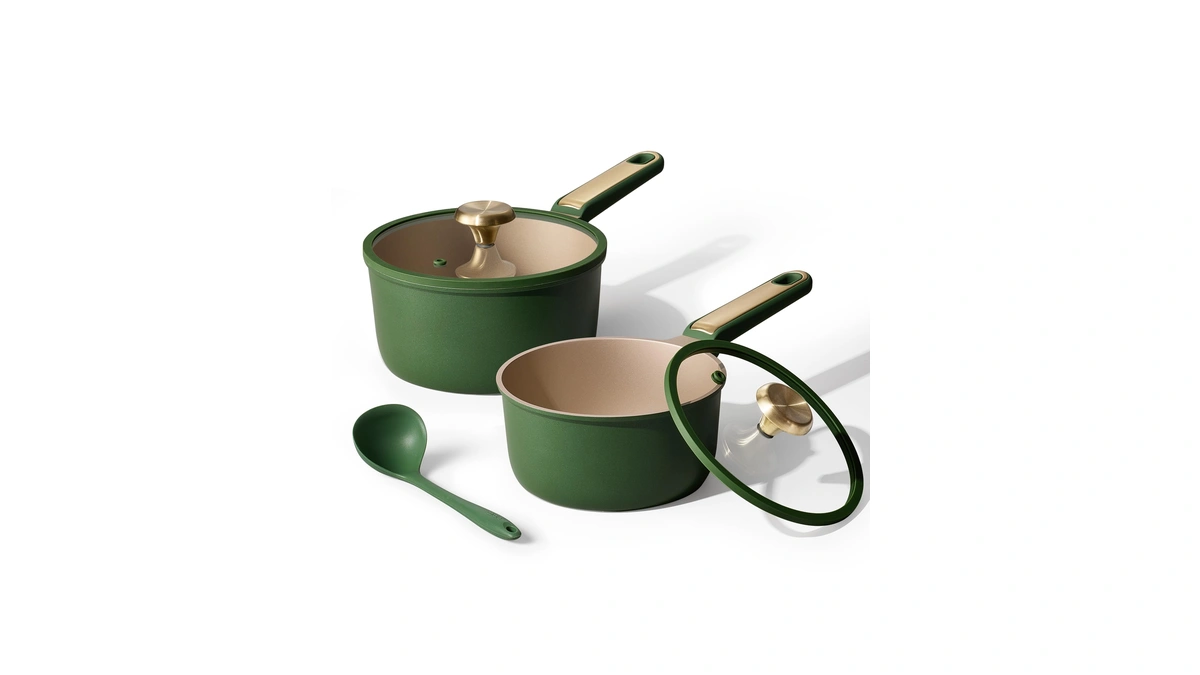 Carote 2qt & 2.5qt Sauce Pan Sets With Lid &
