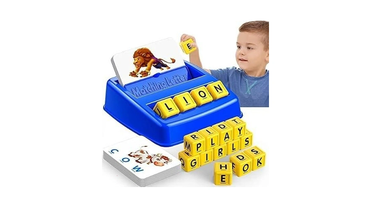 Learning Games For Kids Ages 3-8, Matching Letter Game For