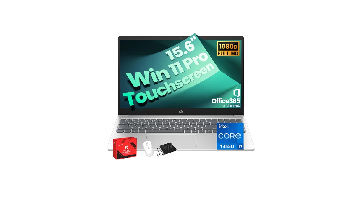 Hp 15.6" Fhd Touchscreen Laptop(2026) - Intel Core I7-1355u (10-core,