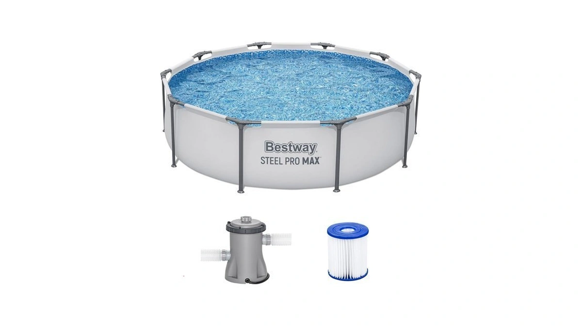Bestway Steel Pro Max 10' X 30" Above Ground Pool,