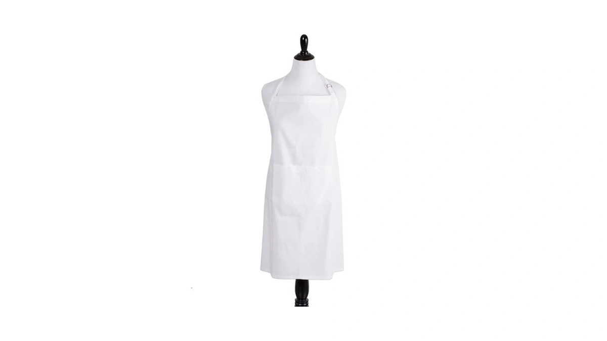 Dii Everyday Basic Kitchen Collection, Waist Apron Set, White 2