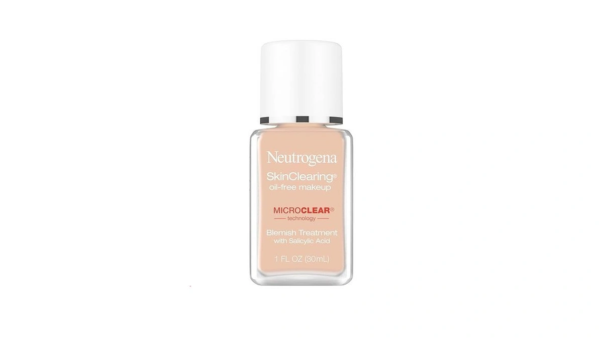 Neutrogena Skinclearing Oil-free Acne And Blemish Fighting Liquid Foundation With.5%