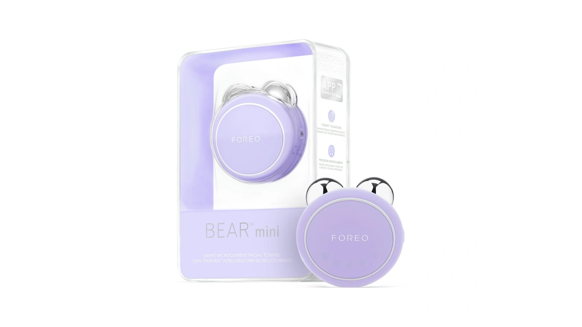Foreo Bear Mini App-connected Microcurrent Facial Toning Device With 3