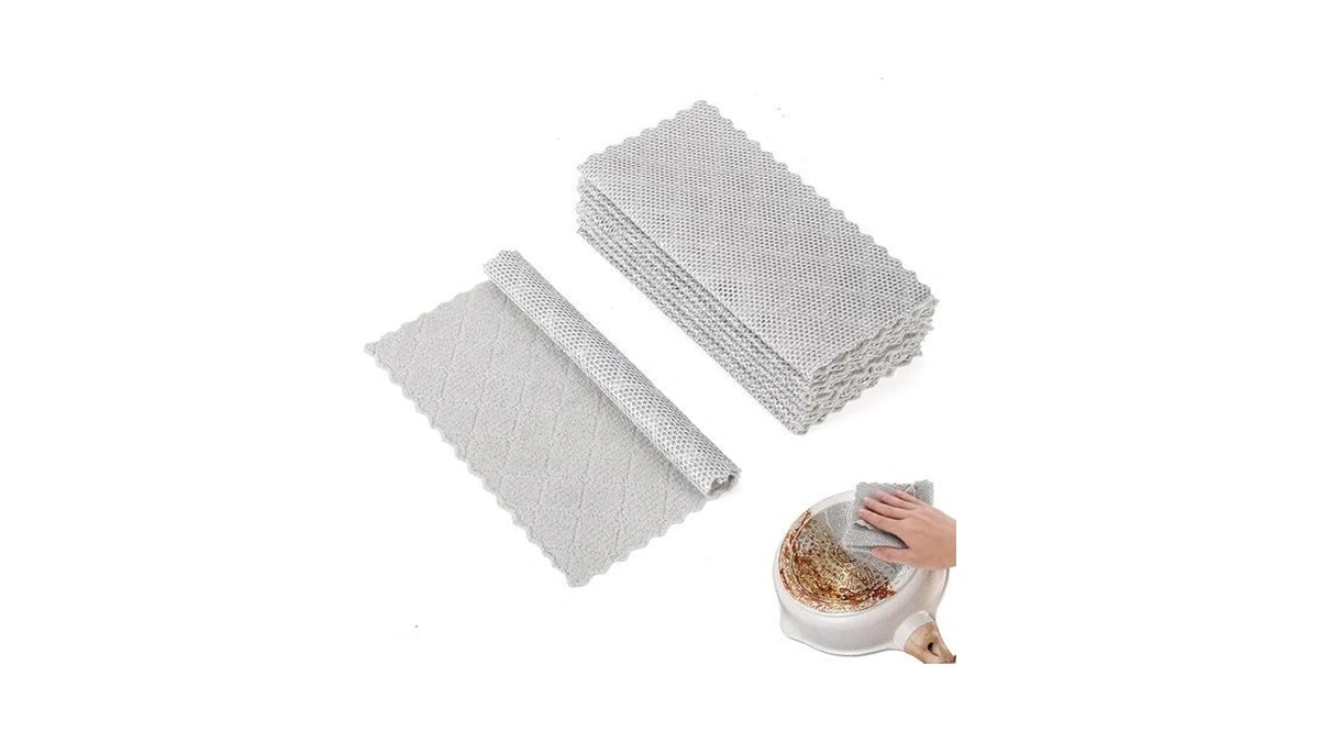 Sayape Double-sided Cleaning Rags - Multipurpose Non Scratch Wire Dishcloth