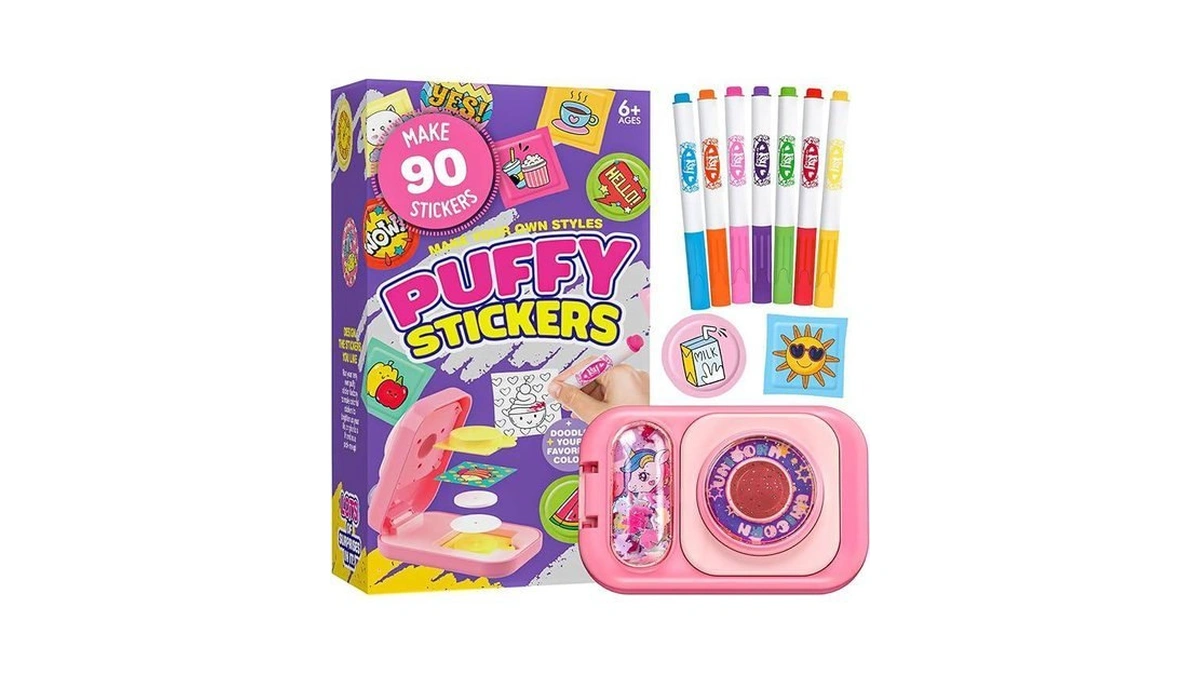 Sticker Maker For Kids - Make Your Own 90 Puffy