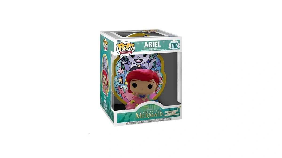 Funko Pop! Deluxe: Little Mermaid - Ariel - Stained Glass