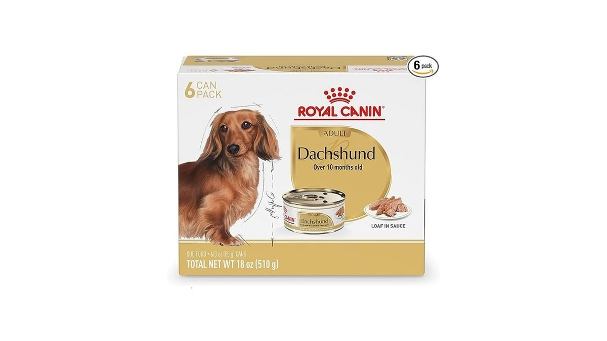 Royal Canin Breed Health Nutrition Dachshund Adult Loaf In Sauce