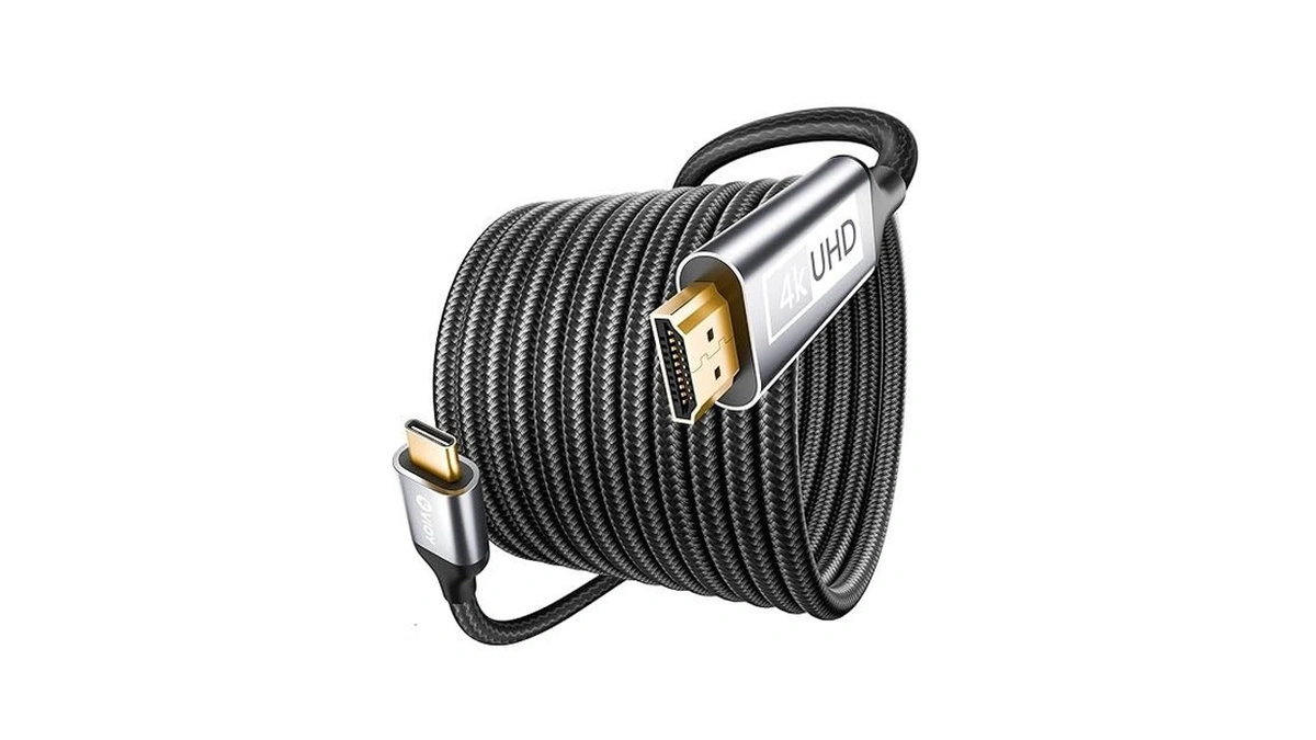 Vioy Usb C To Hdmi Cable 6.6 Ft, 4k@30hz Type