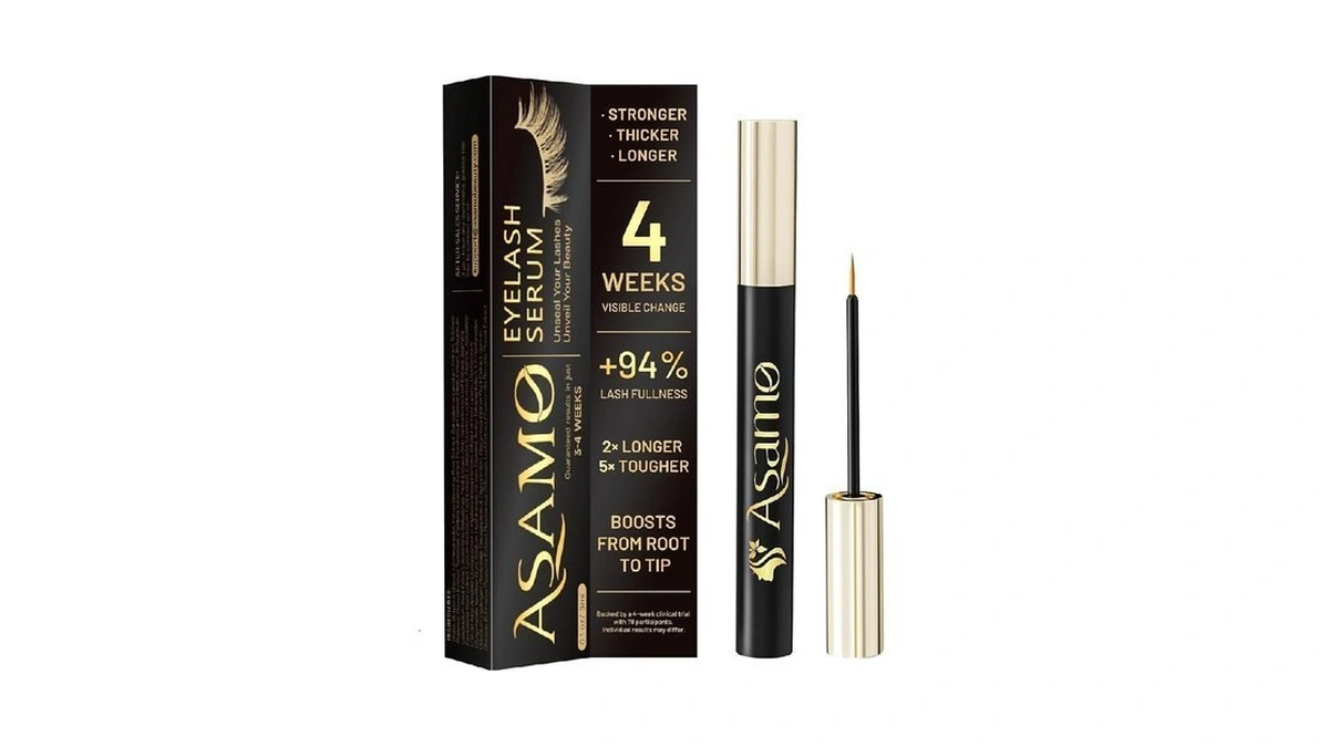 Eyelash Growth Serum – Natural Lash Enhancer With 15 Plant