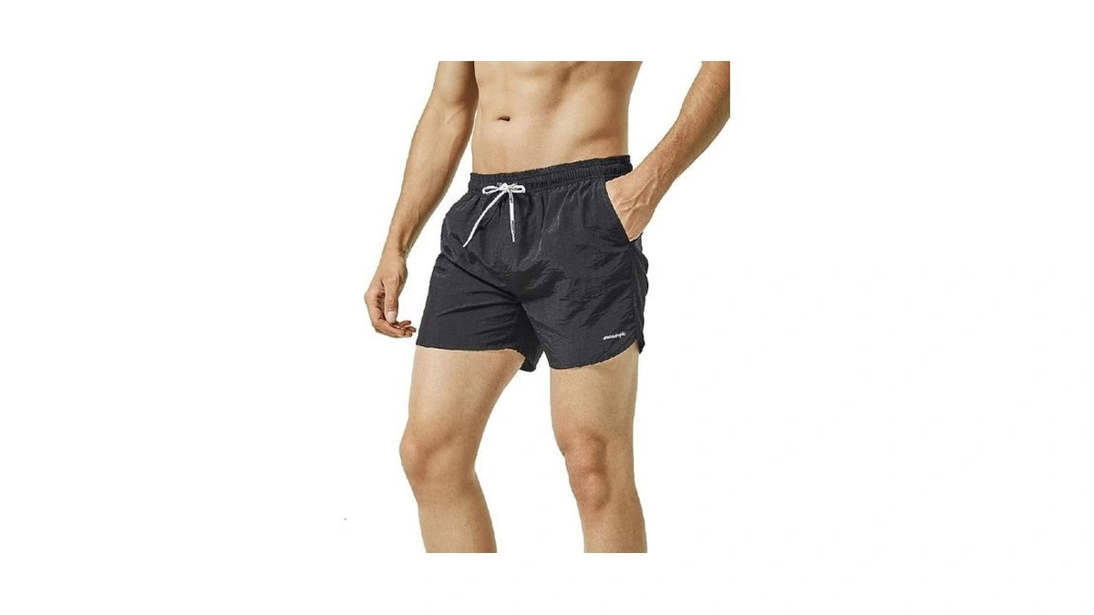 Maamgic Mens Swim Trunks 5" With Mesh Lining Quick Dry