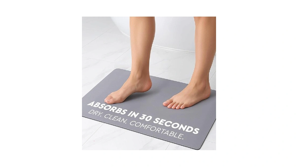 Homergy Bath Mat β Super-absorbent & Quick-dry Poolside Mat &