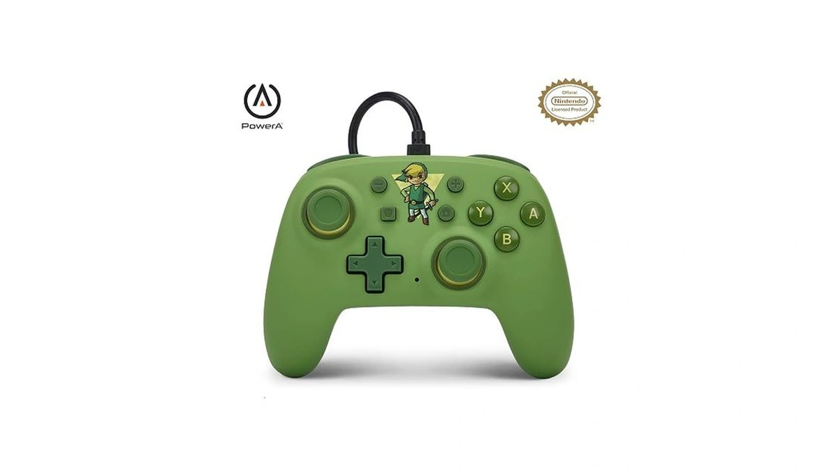 Powera Nano Wired Controller For Nintendo Switch - Toon Link,
