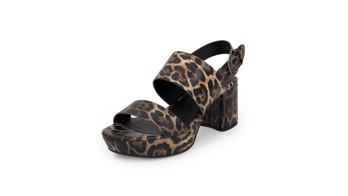 Aerosoles Women's Camilia Platform Sandal, Tobacco Multi, 7w