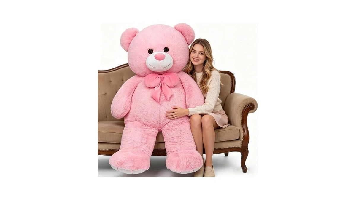 Maogolan Giant 59" Teddy Bear Stuffed Animal, Cuddly Large Classic