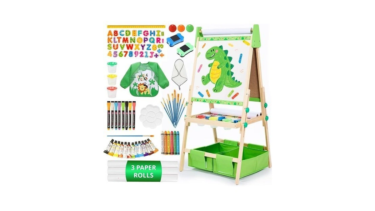 Art Easel For Kids Ages 2-4 4-8, Kids Art Easel