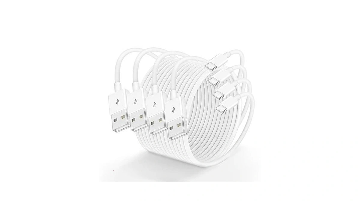 Usba To Type C Cable 3ft, 4pack Usb A To