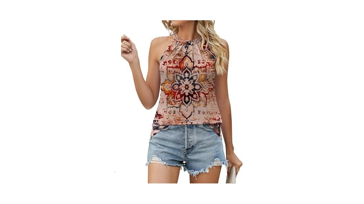 Ivicoer Spring Tops For Women 2026 Halter Tops For Women