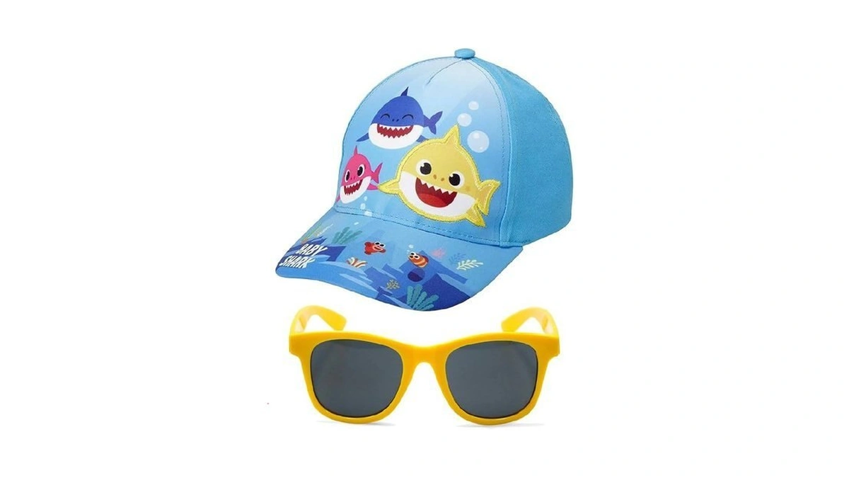 Nickelodeon Toddler Boysβ Baby Shark Hat β Adjustable Curved Brim