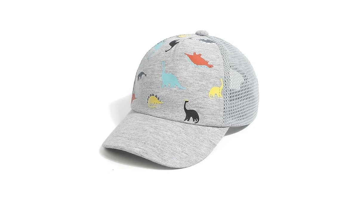 Duoyeree Toddler Baseball Cap Baby Cap Sun Hat Print Dinosaur