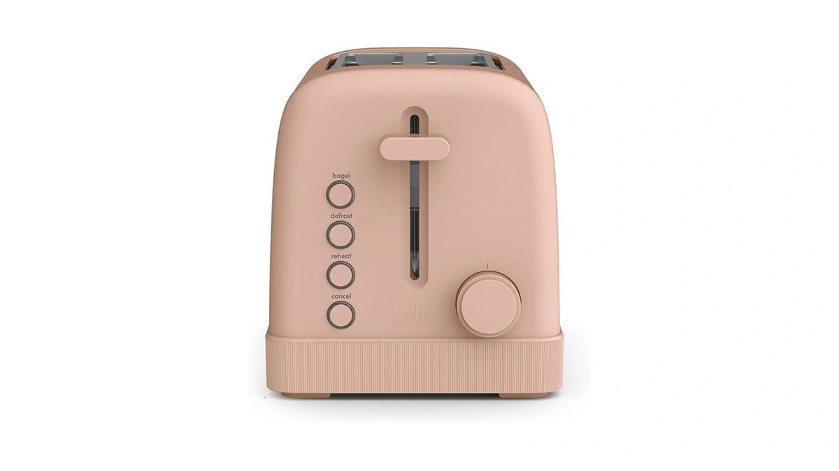 Bella 2 Slice Toaster, 6 Setting Shade Control W Reheat,