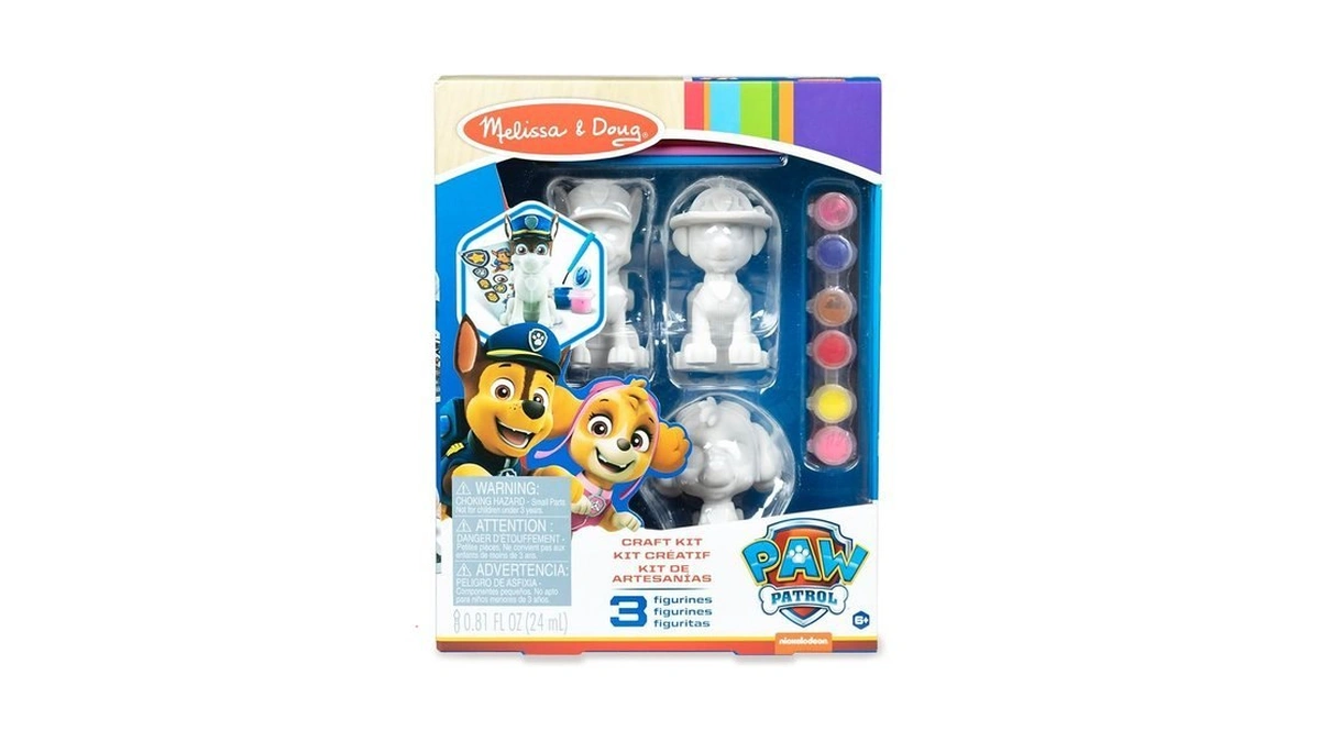 Melissa & Doug Paw Patrol Craft Kit - 3 Decorate