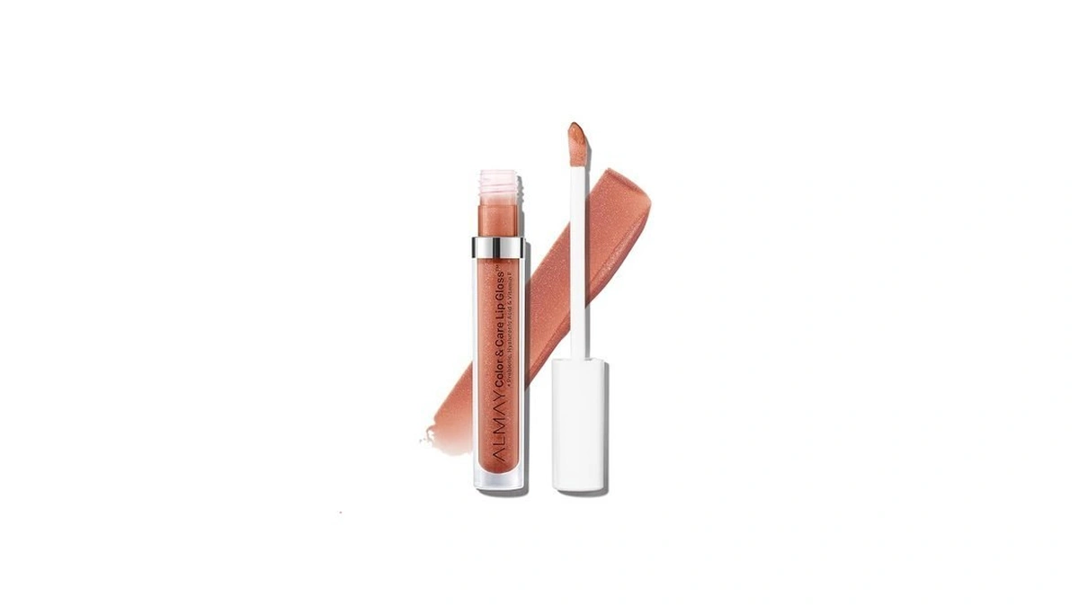 Almay Color & Care Hydrating Lip Gloss, Soft Natural Hues,