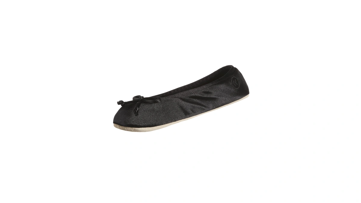 Isotoner Women Classic Stretch Satin Ballerin...