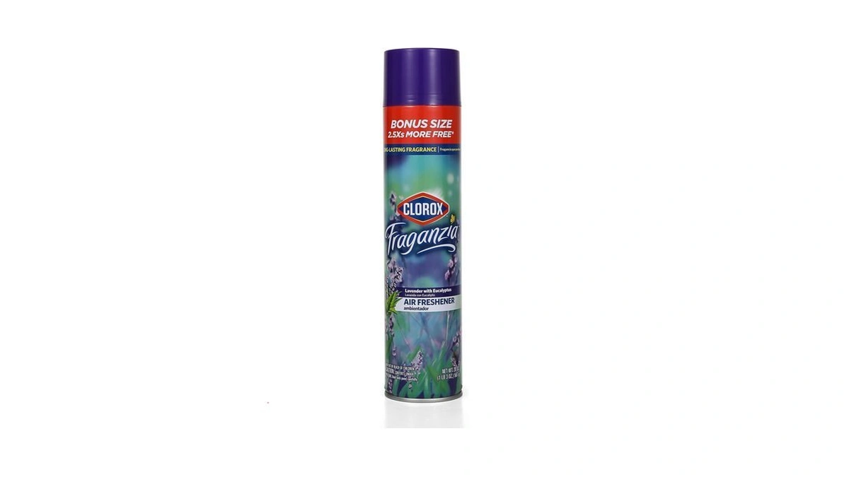 Clorox Fraganzia Aerosol Air Freshener In Lavender With Eucalyptus Scent