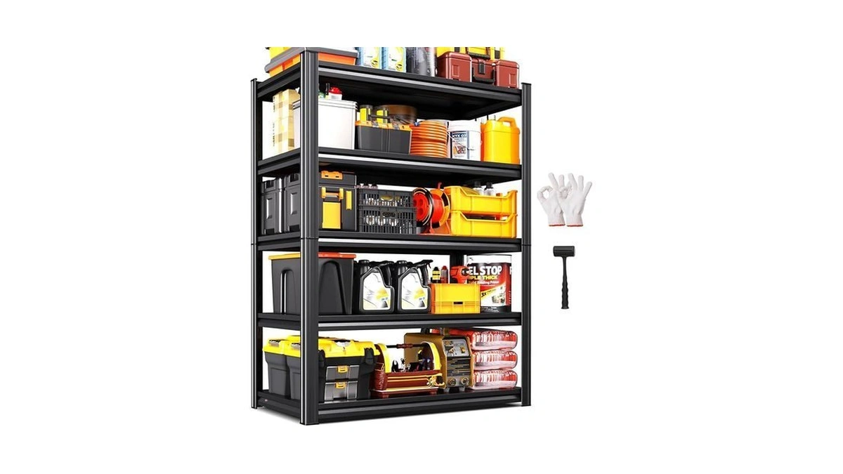 Storage Shelves,adjustable Shelving Unit,5t Metal Garage Shelving ,heavy Duty Garage