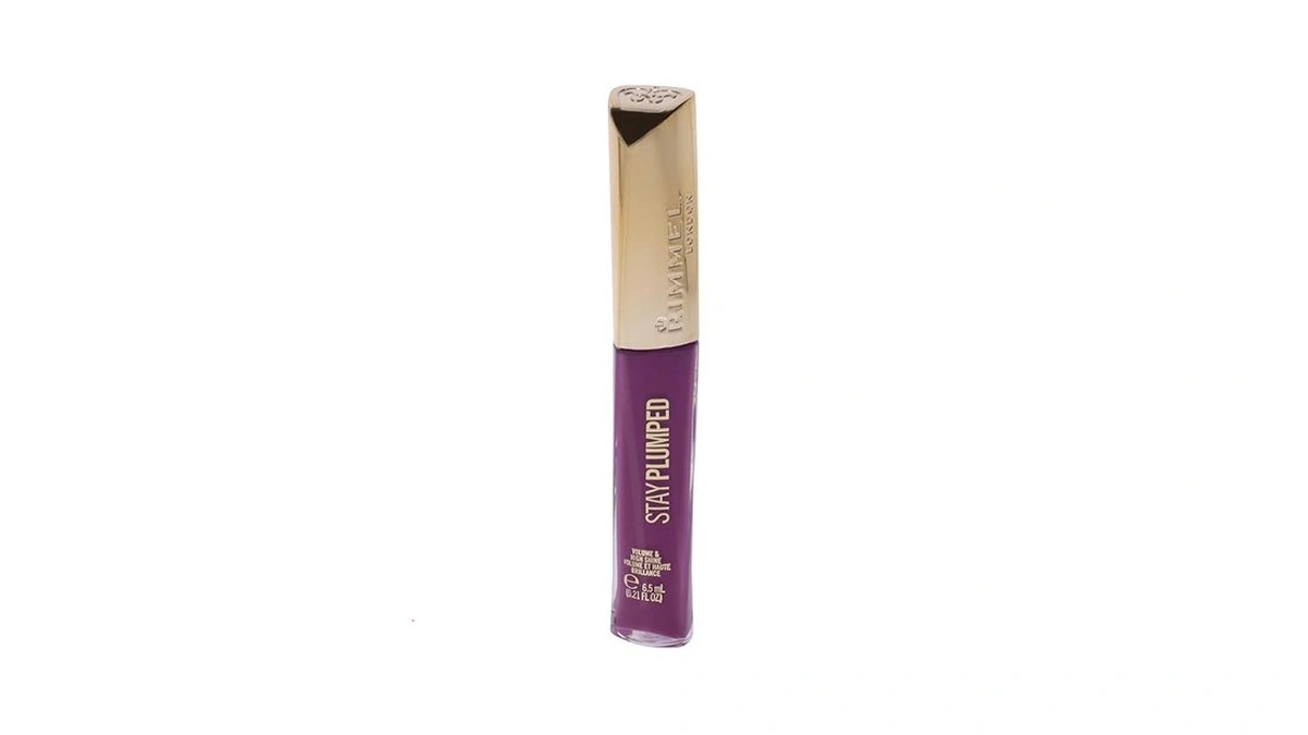Rimmel Stay Plumped Lip Gloss, 820 Juicy Lucy, Pack Of