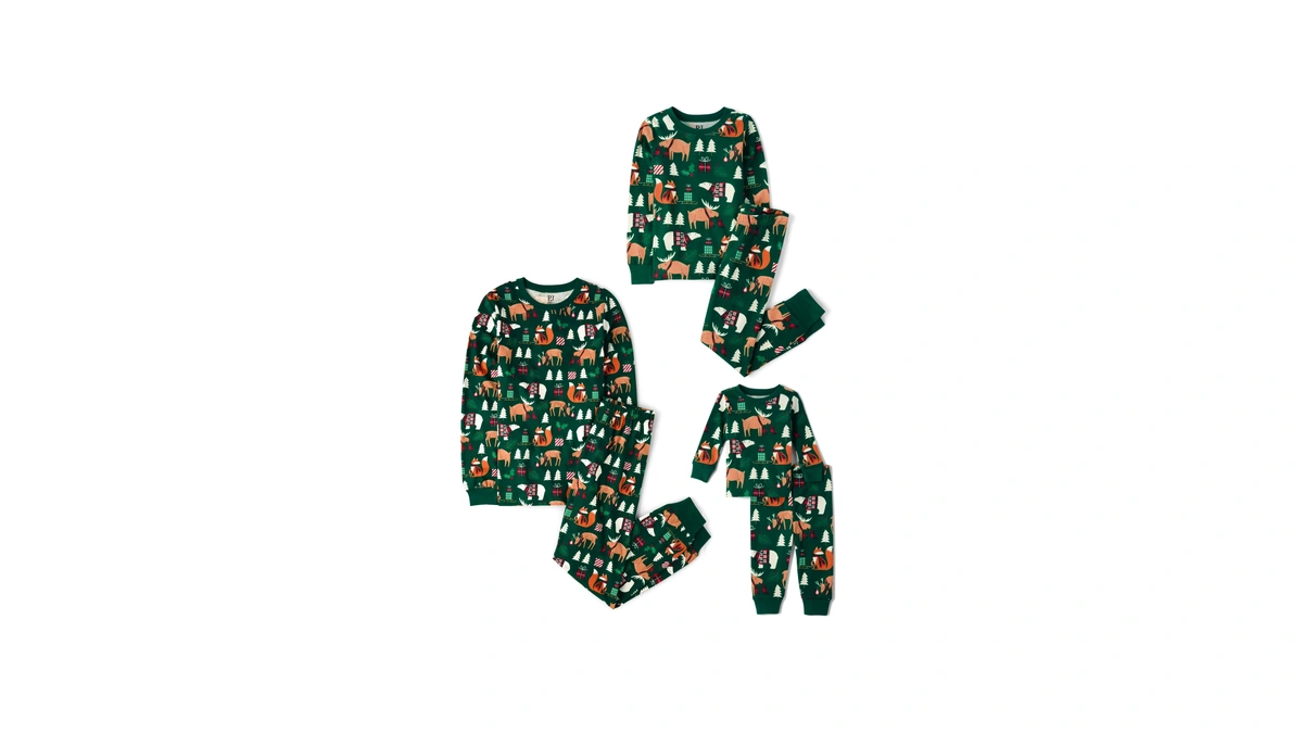 The Children's Place Baby Adult Family Matching, Holiday Pajama Sets,
