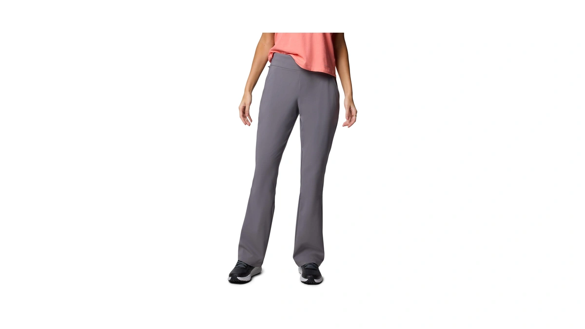 Columbia Womens All Seasons Bootcut Pant, City Grey, X-small