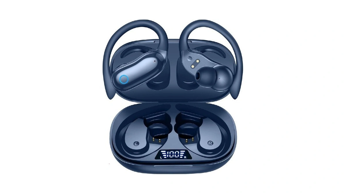 Gnmn Active Noise Cancelling Ear Buds Wireless Earbuds 96hrs Playback
