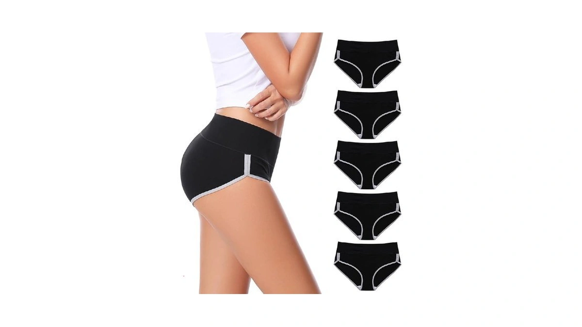 Cailecotton Womens Underwear Cotton Underwear For Women High Waisted Full