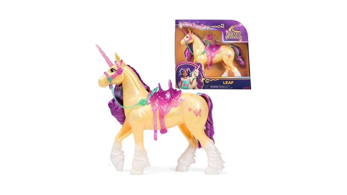 Unicorn Academy, Power Of Friendship Leaf With Translucent Saddle &
