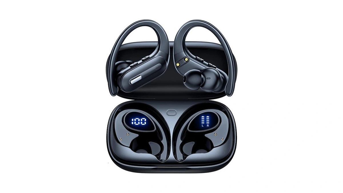 Active Noise Cancelling Ear Buds Wireless Earbuds 90hrs Playtime Bluetooth