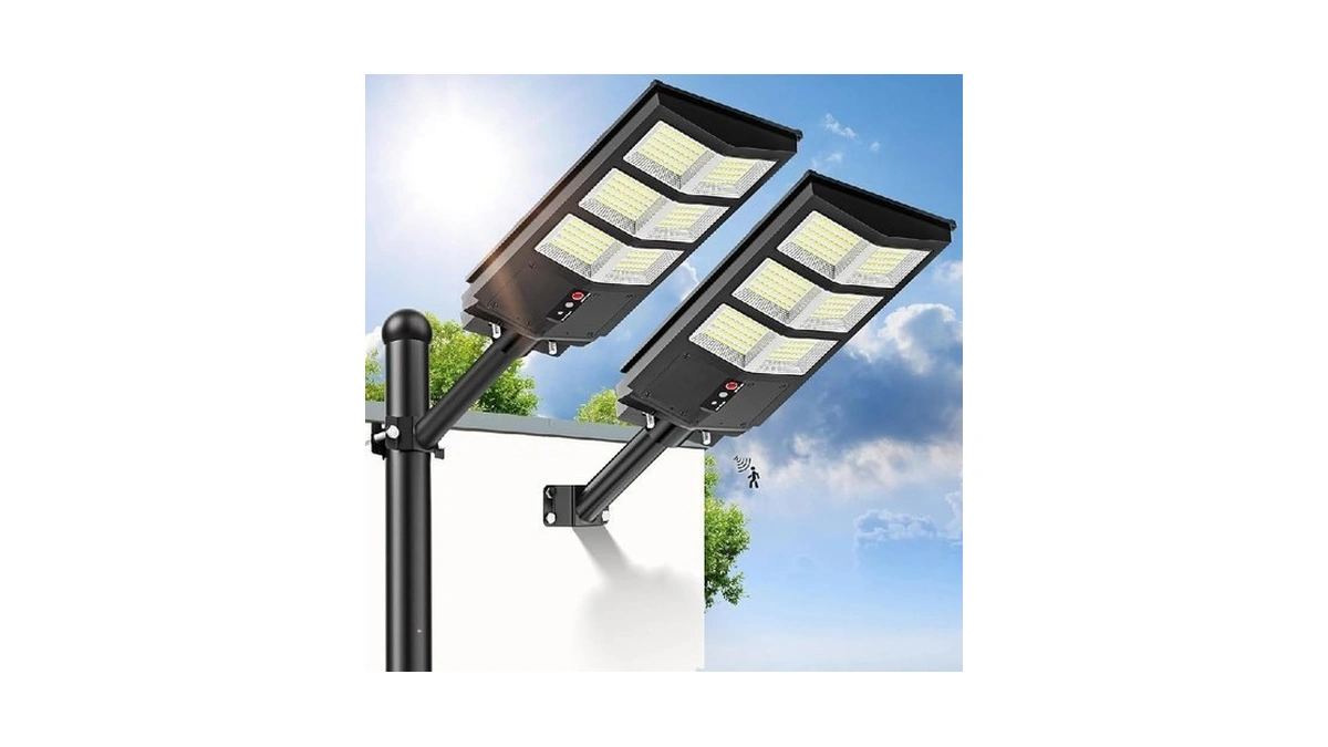 Sunwish Solar Street Light, Wide Angle Solar Street Lights Outdoor
