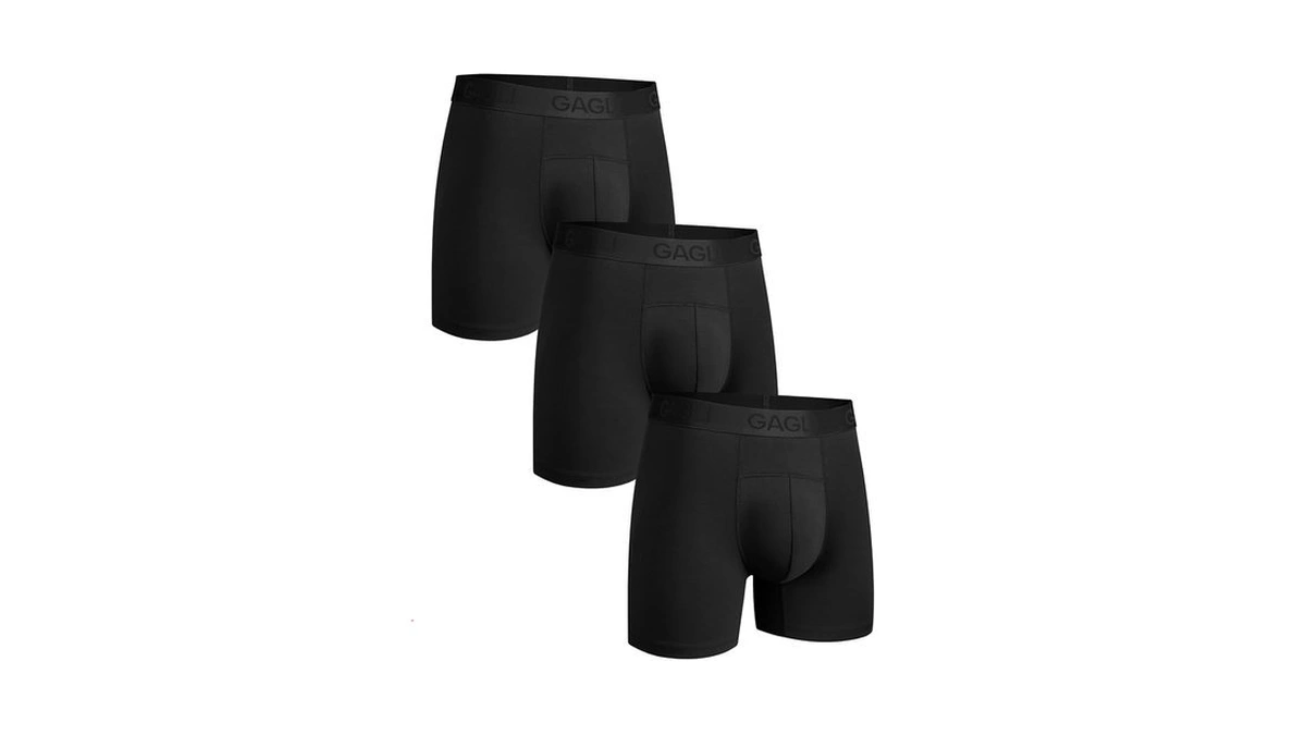 Gagli Men's Underwear Boxer Briefs, Soft Breathable Underwear With Comfortflex